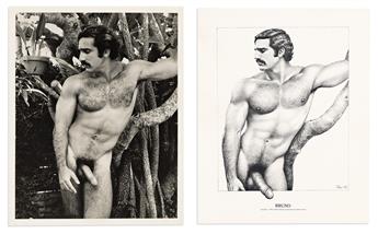 TOM OF FINLAND (1920-1991), LOU THOMAS (DATES UNKNOWN) TARGET BY TOM; The Natural Man.